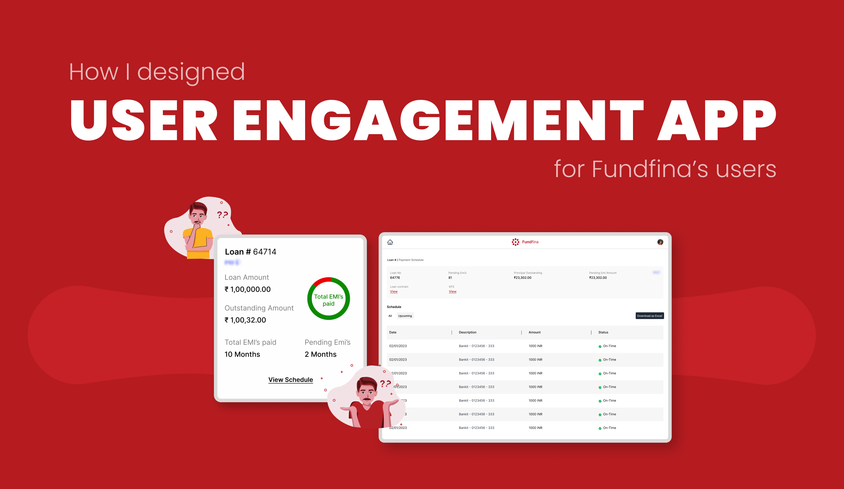 Cover: How I designed user engagement app v1